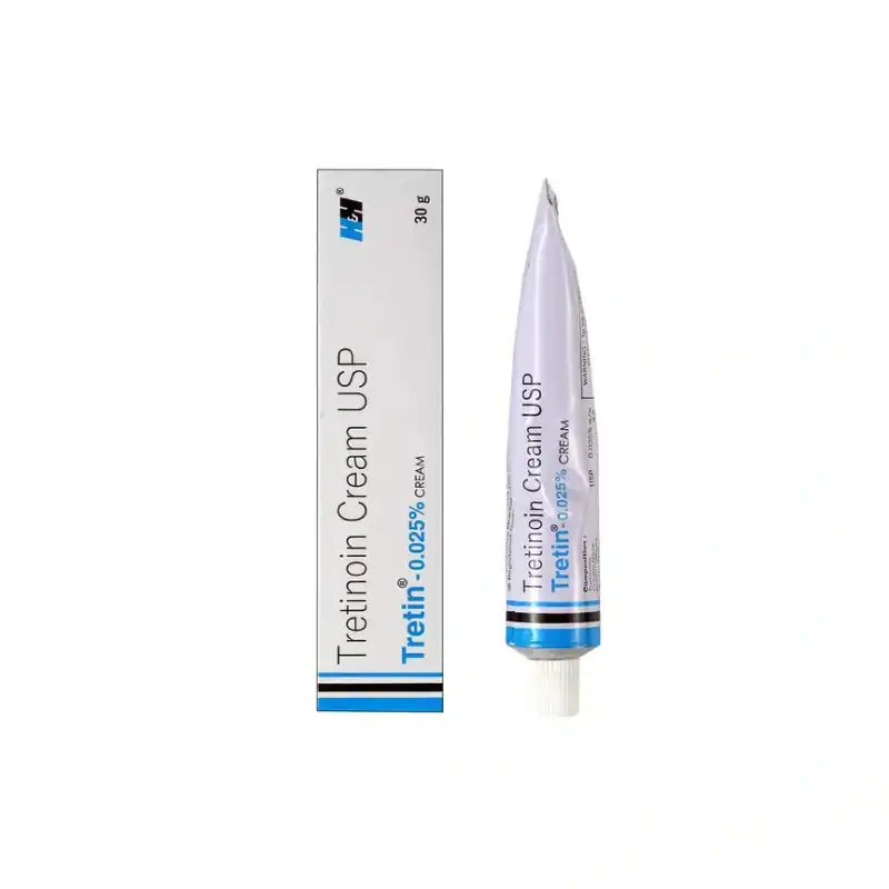 H&H Tretinoin Cream USP Tretin 0.025%