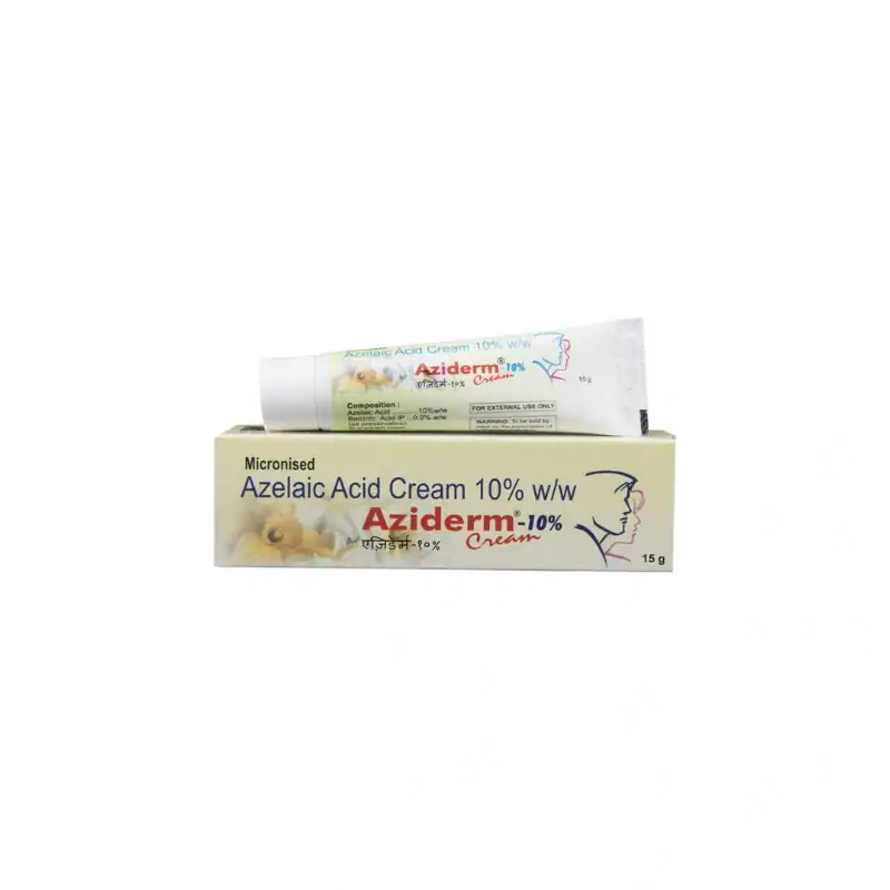 Micro Aziderm 10 Azelaic Acid Cream 10% ww (15g) Micro Aziderm 10 Azelaic Acid Cream 10% w/w - Image 1