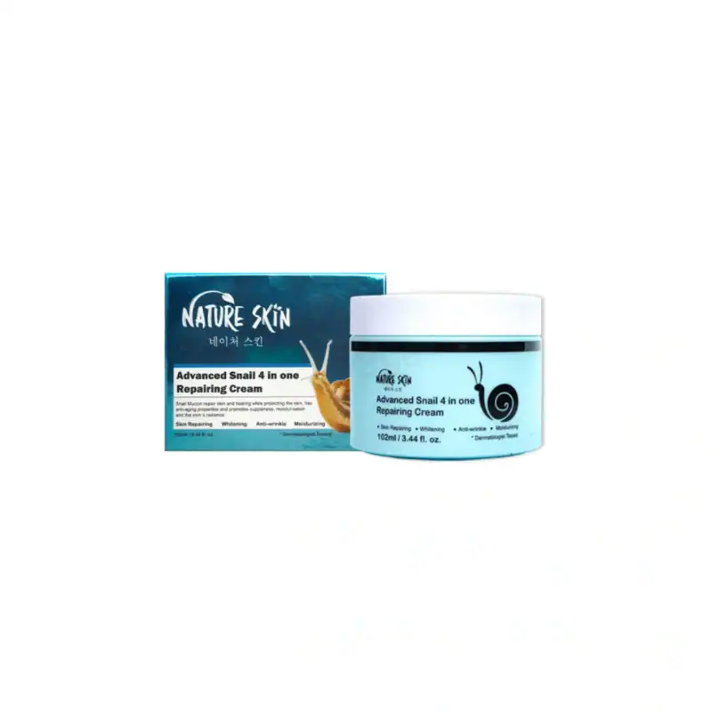 Nature Skin Advanced Snail 4 in One Repairing Cream (102ml) Nature Skin Advanced Snail 4 in One Repairing Cream - Image 1