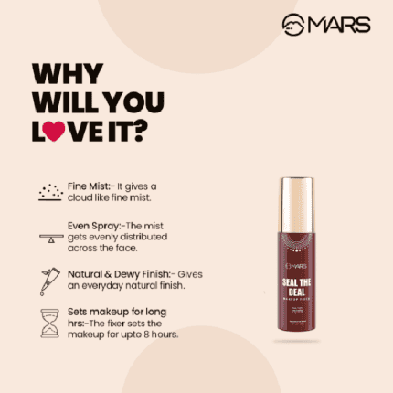 MARS Seal the Deal Makeup Fixer Dewy Finish