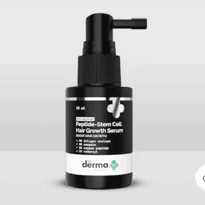 The Derma Co 20% Actives Peptide-Stem Cell Hair Growth Serum (30ml) The Derma Co 20% Actives Peptide-Stem Cell Hair Growth Serum (30ml)
