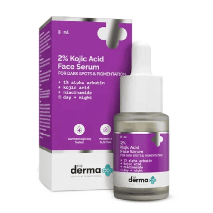 The Derma Co 2% Kojic Acid Face Serum with 1% Alpha Arbutin & Niacinamide
