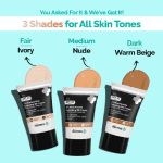 The Derma Co 2% Niacinamide Hydrating BB Cream - Nude