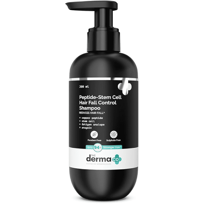 The Derma Co Peptide Stem Cell Hair Fall Control Shampoo The Derma Co Peptide Stem Cell Hair Fall Control Shampoo