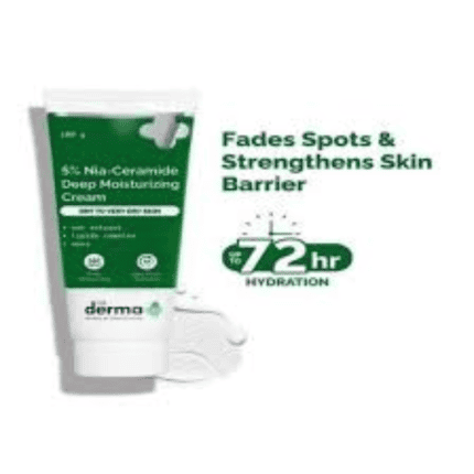 The Derma Co 5% Nia-Ceramide Intense Moisturizing Cream