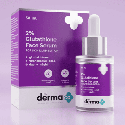 The Derma Co 2% Glutathione Face Serum With Glutathione and Tranexamic Acid