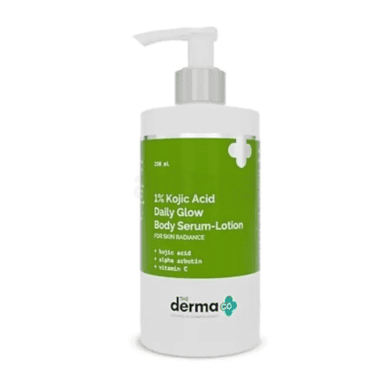 The Derma Co 1% Kojic Acid Daily Glow Body Serum-Lotion For Skin Radiance