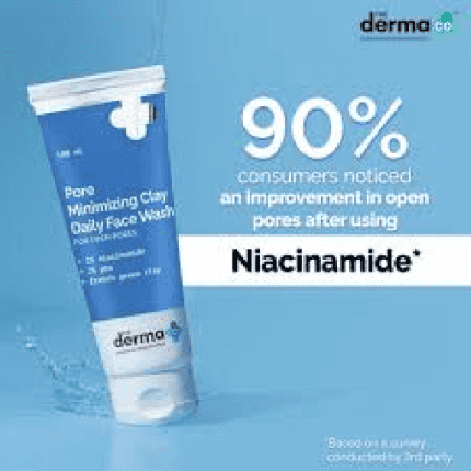 The Derma Co Pore Minimizing Clay Daily Face Wash