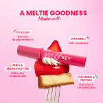 Dot & Key Meltie Lip Balm SPF 50+ with 2% Kojic - Strawberry Glaze