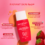 Dot & Key Strawberry Dew Tinted Sunscreen - PORCELAIN SPF50+ PA++++