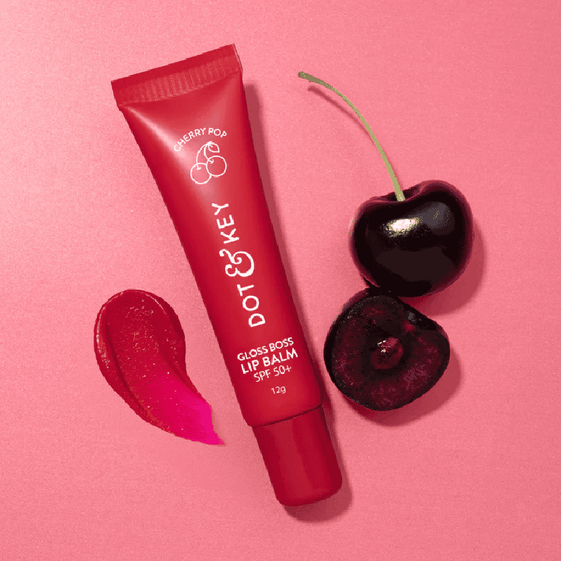 Dot & Key Gloss Boss Vitamin C + E Lip Balm SPF50 - Strawberry Crush Dot & Key Gloss Boss Vitamin C + E Lip Balm SPF50 - Strawberry Crush