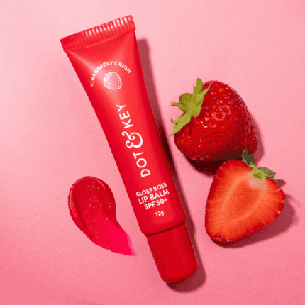 Dot & Key Gloss Boss Vitamin C + E Lip Balm SPF50 - Rose Blush