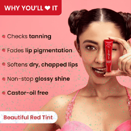 Dot & Key Gloss Boss Vitamin C + E Lip Balm SPF50 - Rose Blush