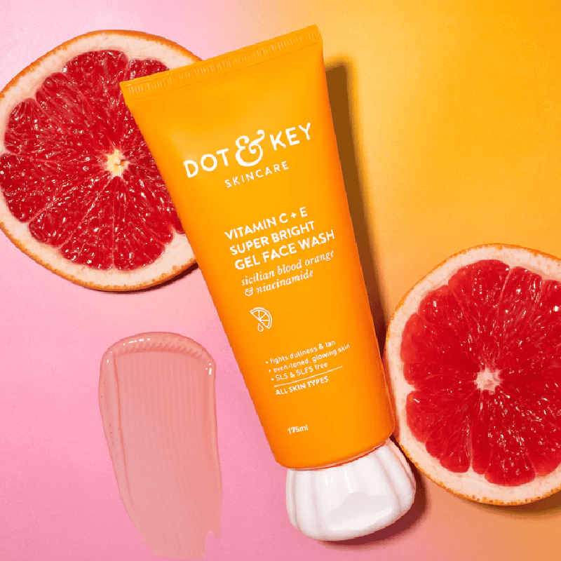 Dot & Key Vitamin C + E Super Bright Gel Face Wash Dot & Key Vitamin C + E Super Bright Gel Face Wash