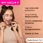 Dot & Key Barrier Repair Ceramide & Peptide Lip Balm - Warm Nude
