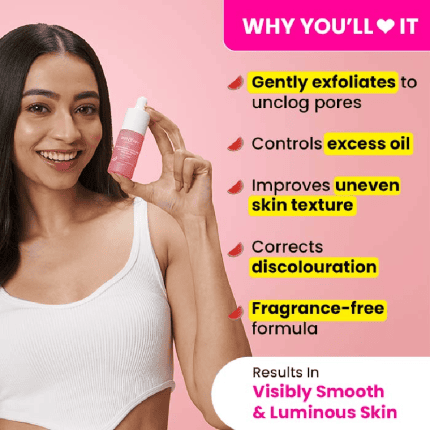 Dot & Key Watermelon + 10% Glycolic Gentle Exfoliating Face Serum