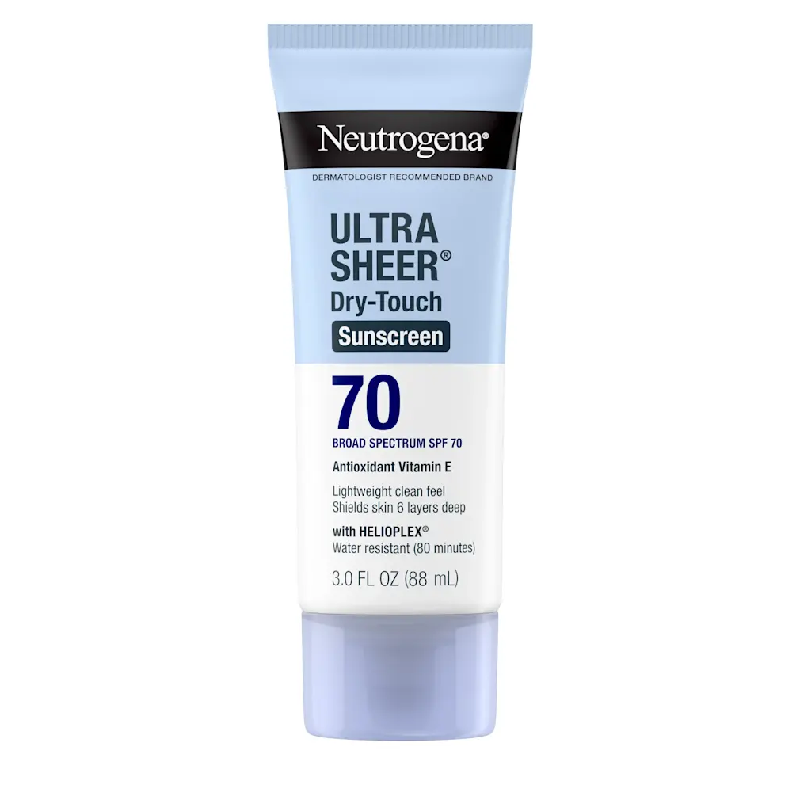 Neutrogena Ultra Sheer Dry-Touch Sunscreen Broad Spectrum SPF 70 Neutrogena Ultra Sheer Dry-Touch Sunscreen Broad Spectrum SPF 70