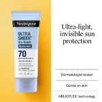 Neutrogena Ultra Sheer Dry-Touch Sunscreen Broad Spectrum SPF 70