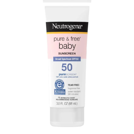 Neutrogena Pure & Free Baby Sunscreen Lotion with SPF 50