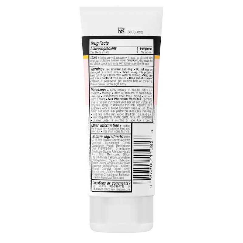 Neutrogena Pure & Free Baby Sunscreen Lotion with SPF 50