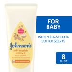 Johnson's Creamy Oil for Baby with Shea & Cocoa Butter Moisturizing Body Lotion