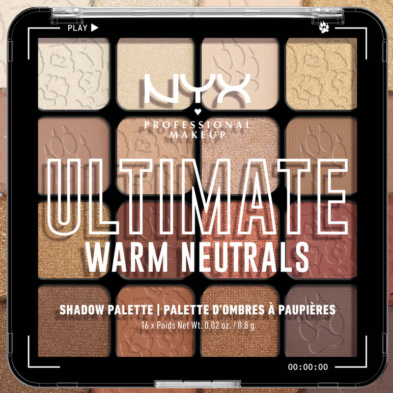 NYX PROFESSIONAL MAKEUP Ultimate I Know That’s Bright Shadow Palette NYX PROFESSIONAL MAKEUP Ultimate I Know That’s Bright Shadow Palette