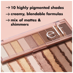 Elf Perfect 10 Eyeshadow Palette Nude Mood
