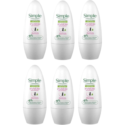 Simple Invisible Anti-Perspirant Deodorant Roll-On