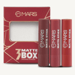 MARS Matte Lipsticks Box | Set of 3