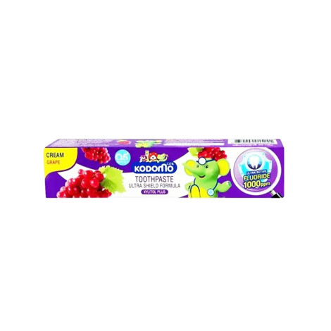 Kodomo Grape Cream Toothpaste Kids 0.5+yrs up 40g Kodomo Grape Cream Toothpaste Kids 0.5+yrs up 40g - Image 1