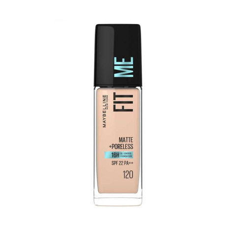Maybelline Fit Me Matte Poreless 16H Oil Control Foundation- 120 Maybelline Fit Me Matte Poreless 16H Oil Control Foundation- 120 - Image 1