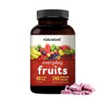 NatureBell Everyday Fruits Supplements – 240 Capsules