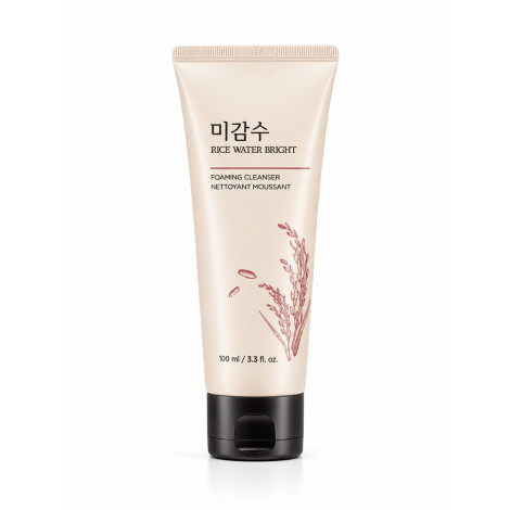 The Face Shop Rice Water Bright Foaming Cleanser 100ml The Face Shop Rice Water Bright Foaming Cleanser 100ml - Image 1
