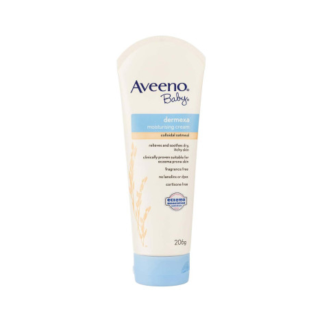 Aveeno Baby Dermexa Moisturising Cream 206g Aveeno Baby Dermexa Moisturising Cream 206g - Image 1