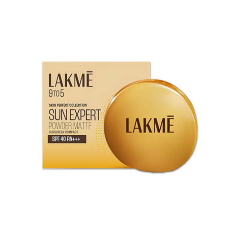 Lakme 9 to 5 Sun Expert Compact Powder Sunscreen SPF 40++7g Lakme 9 to 5 Sun Expert Compact Powder Sunscreen SPF 40++7g - Image 1