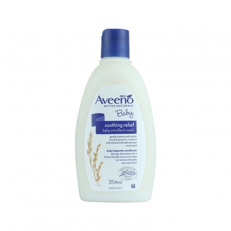 Aveeno Baby Soothing Relief Emollient Wash 354ml Aveeno Baby Soothing Relief Emollient Wash 354ml - Image 1