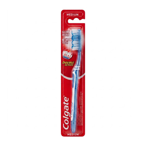 Colgate Double Action Toothbrush - Medium Colgate Double Action Toothbrush - Medium - Image 1