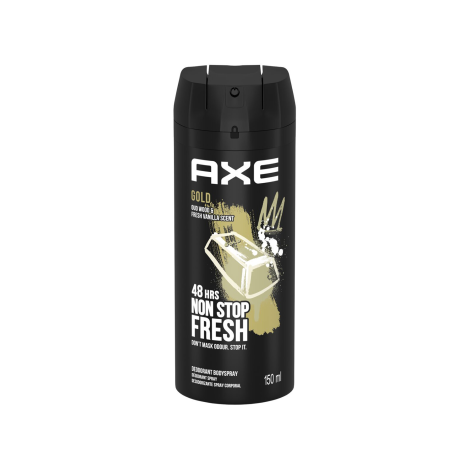 Axe Gold 48H Non Stop Fresh Deodorant Body Spray 150ml Axe Gold 48H Non Stop Fresh Deodorant Body Spray 150ml - Image 1