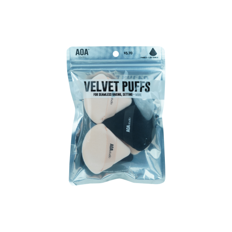 AOA Studio Velvet Puffs Makeup Sponge AOA Studio Velvet Puffs Makeup Sponge - Image 1