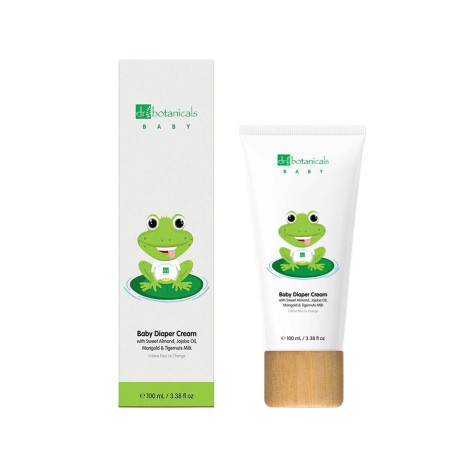Dr Botanicals Jojoba & Sweet Almond Oil Baby Diaper Cream 100ml Dr Botanicals Jojoba & Sweet Almond Oil Baby Diaper Cream 100ml - Image 1