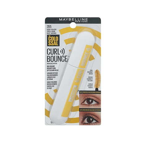 Maybelline The Colossal Curl Bounce Washable Mascara - 355 Very Black Maybelline The Colossal Curl Bounce Washable Mascara - 355 Very Black - Image 1