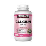 Kirkland Signature Calcium 600 mg + D3, 500 Tablets