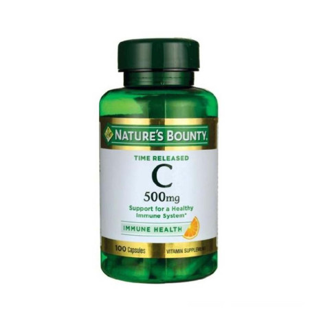 Nature’s Bounty Vitamin C 500 mg 100 Tablet Nature’s Bounty Vitamin C 500 mg 100 Tablet - Image 1
