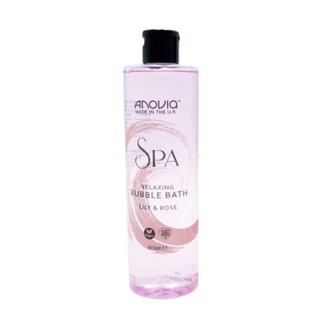 Anovia Spa Relaxing Lily & Rose Bubble Bath 415ml Anovia Spa Relaxing Lily & Rose Bubble Bath 415ml - Image 1