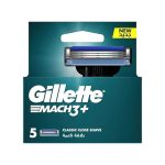 Gillette Mach3+ Classic Close Shave Razor Cartridges 5pcs
