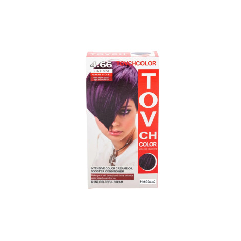 Tovch Hair color 30ml*2 - 4.66 Grape Violet Tovch Hair color 30ml*2 - 4.66 Grape Violet - Image 1