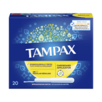 Tampax Cardboard Regular Applicator Tampons 20