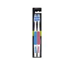 Listerine Reach Twin Pack Medium Tooth Brush