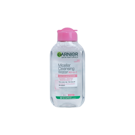 Garnier Micellar Clenasing Water All-In-1 Pink 125ml Garnier Micellar Clenasing Water All-In-1 Pink 125ml - Image 1