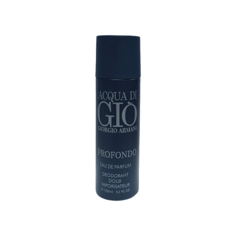 Giorgio Armani Acqua Di Gio Profondo Eau De Parfum Deodorant Spray 150ml Giorgio Armani Acqua Di Gio Profondo Eau De Parfum Deodorant Spray 150ml - Image 1